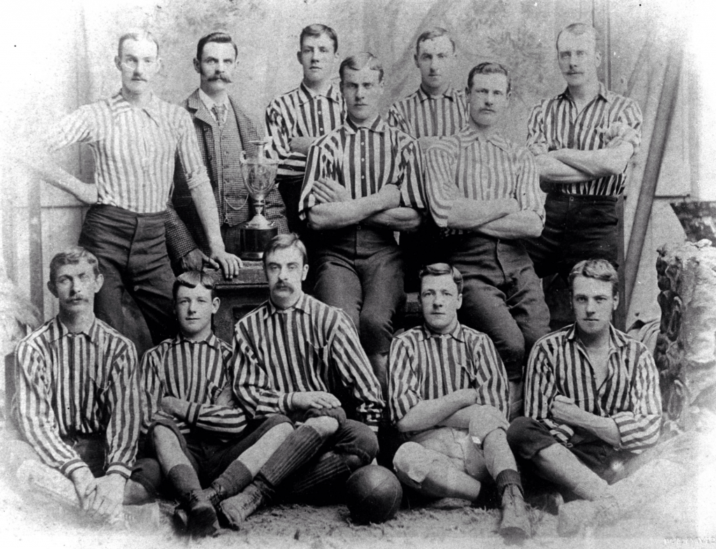 General Victorian Football Photographs The Straw Plaiters