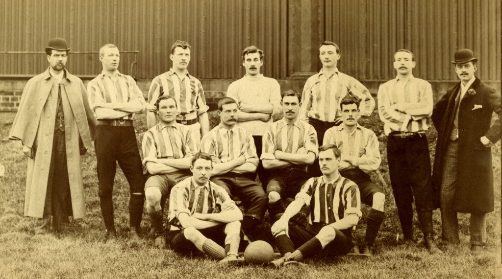 General Victorian Football Photographs The Straw Plaiters